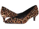 Calvin Klein Gabrianna Pump (natural Winter Leopard Haircalf) Women's 1-2 Inch Heel Shoes