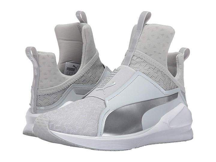 Puma Fierce Eng Mesh (gray Violet/puma White) Women's Running Shoes