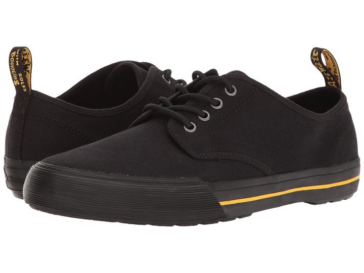 Dr. Martens Pressler (black Canvas) Men's Boots