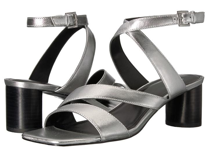 Marc Fisher Ltd Idana (silver Leather) Women's Shoes