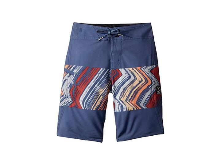 Volcom Kids Macaw Mod Boardshorts (big Kids) (sunburst) Boy's Swimwear