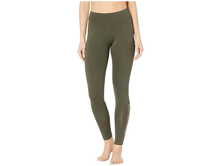 Puma Camo Leggings (forest Night) Women's Casual Pants