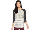 Burton Bel Mar Raglan (canvas Bogolanfini) Women's Clothing