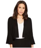 Calvin Klein Bell Sleeve Shrug Cd8r11db (black) Women's Dress