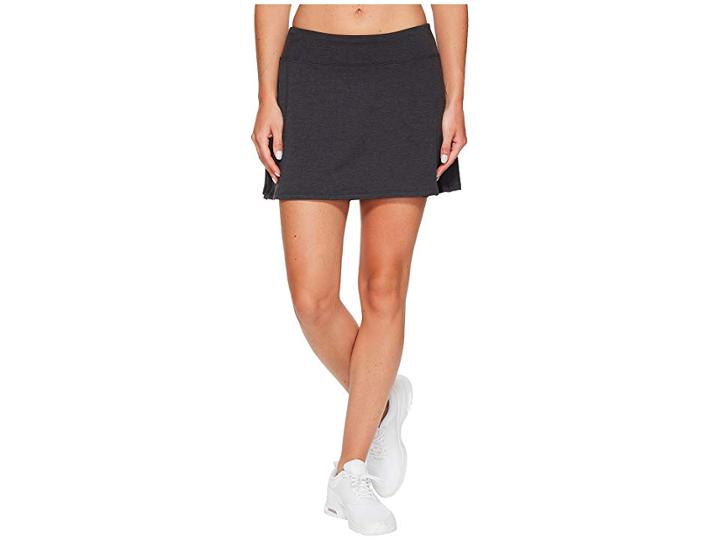 Skirt Sports Gym Girl Ultra Skirt (black Wool) Women's Skort