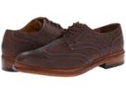 Stacy Adams Madison Ii Oxford (brown Buff Waxy Leather) Men's Lace Up Wing Tip Shoes