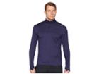 Brooks Dash 1/2 Zip (heather Navy) Men's Long Sleeve Pullover