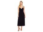 Kamalikulture By Norma Kamali Slip Empire Flaired Dress (midnight) Women's Dress