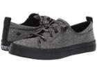 Sperry Crest Vibe Metallic (black) Women's Lace Up Casual Shoes