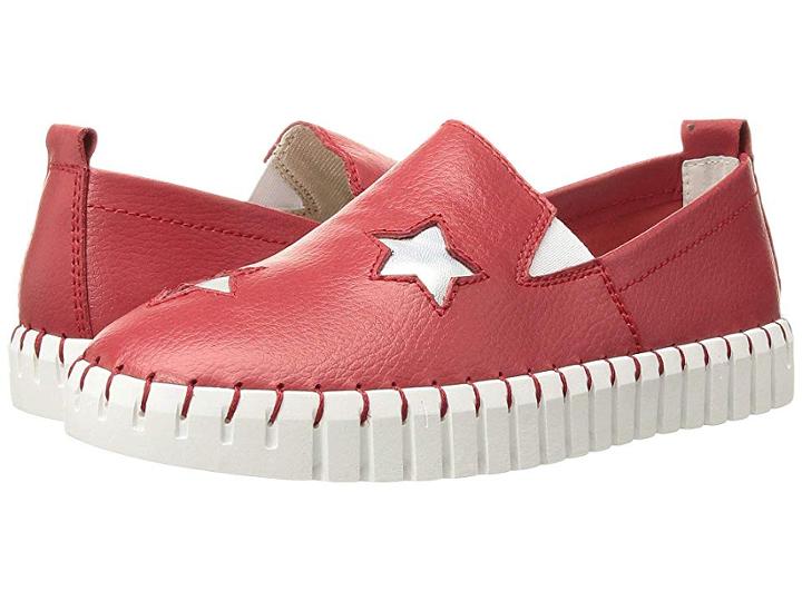 Bernie Mev. Kids Twk37 (little Kid/big Kid) (red) Girl's Shoes
