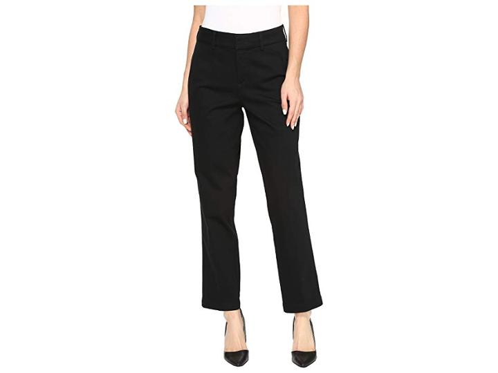 Nydj Ankle Trousers In Black (black) Women's Jeans