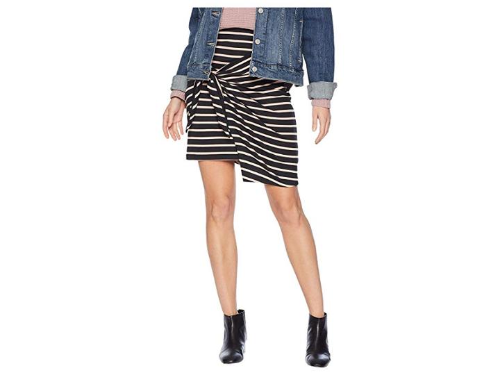 Tavik Dallas Skirt (black/seashell Stripe) Women's Skirt