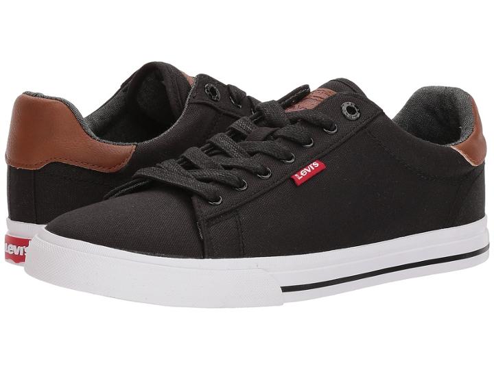 Levi's(r) Shoes Lodi Ct Canvas (black) Men's  Shoes