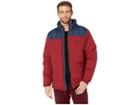U.s. Polo Assn. Color Block Puffer Jacket (university Red) Men's Coat