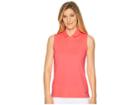 Nike Golf Dry Sleeveless Polo (sunset Pulse/flat Silver) Women's Clothing