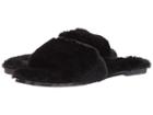 Chinese Laundry Mulholland Sandal (black Fur) Women's Slippers