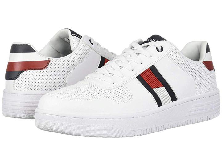 Tommy Hilfiger Fallop (white Multi) Men's Shoes