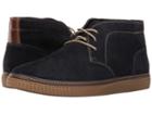 Johnston & Murphy Wallace Casual Chukka Boot (navy Water Resistant Suede) Men's Lace Up Moc Toe Shoes