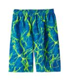 Under Armour Kids Water Grid Volley Shorts (big Kids) (cruise Blue) Boy's Swimwear