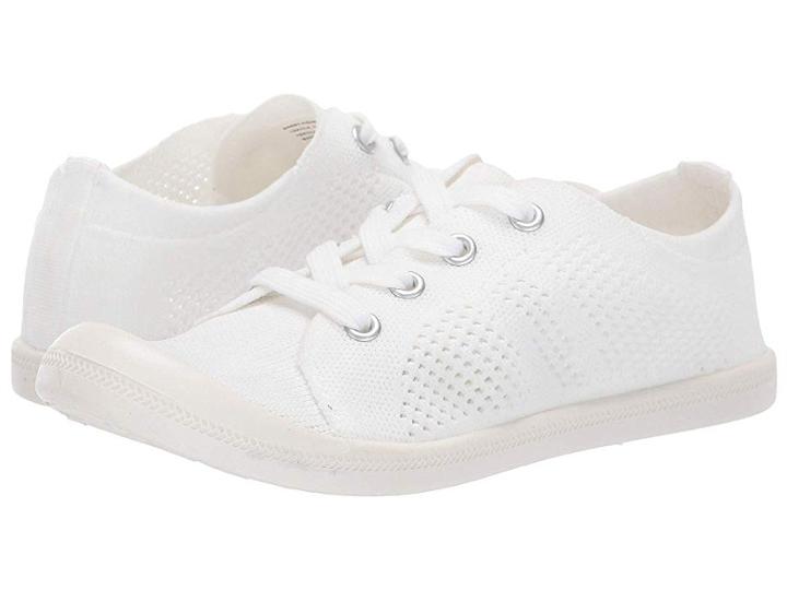Madden Girl Barby-k (white Knit) Women's Shoes