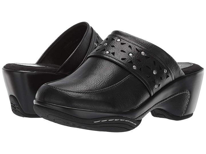 Rialto Ventura (black/tumbled Smooth) Women's Clog/mule Shoes