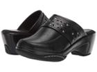 Rialto Ventura (black/tumbled Smooth) Women's Clog/mule Shoes