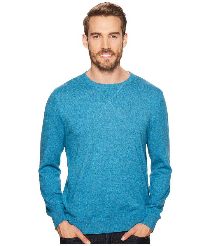 Pendleton Sweatshirt Pullover Sweater (seaport Blue) Men's Sweater