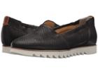 Paul Green Roger Flat (black Cuoio Leather) Women's Flat Shoes