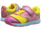 Asics Kids Noosa Ts (toddler) (safety Yellow/hot Pink/aqua Splash) Girls Shoes