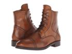 Massimo Matteo 7-eye Cap Toe Boot (brandy) Men's Boots