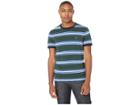 Original Penguin Slub Stripe Tee (sycamore) Men's T Shirt