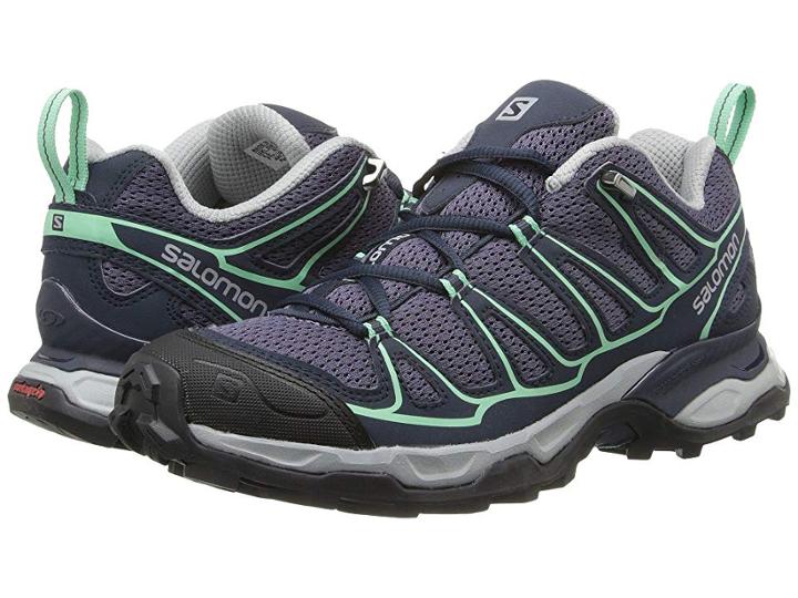 Salomon X Ultra Prime (artist Grey-x/deep Blue/lucite Green) Women's Shoes
