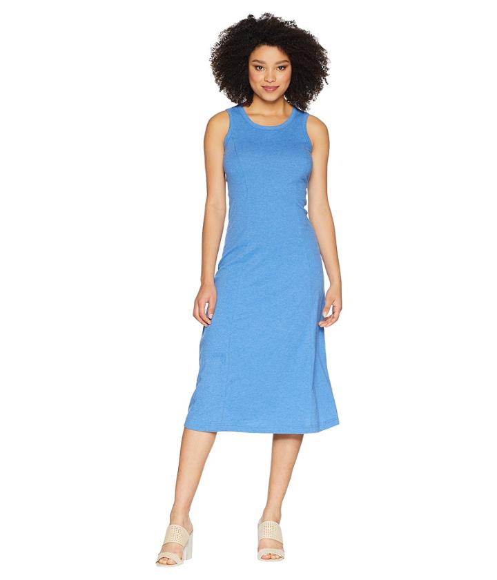 Joules Rosa Jersey Midi Dress (chambray) Women's Dress