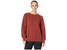 Prana Cozy Up Sweatshirt (mulled Wine Heather) Women's Sweatshirt