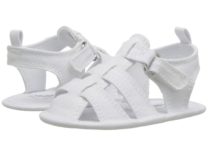 Polo Ralph Lauren Kids Jullien Fisherman (infant/toddler) (white Canvas) Girls Shoes