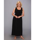Columbia Plus Size Reel Beauty Ii Maxi Dress (black) Women's Dress