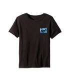 Quiksilver Kids Volcano Blues Tee (toddler/little Kids) (black) Boy's T Shirt
