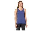 Asics Run Silver Tank Top (indigo Blue) Women's Sleeveless