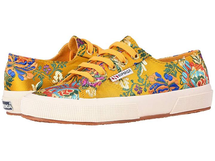 Superga 2750 Korelaw Sneaker (mustard) Women's Lace Up Casual Shoes