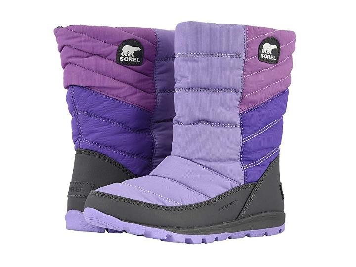 Sorel Kids Whitney Mid (toddler/little Kid/big Kid) (paisley Purple/emperor) Girls Shoes
