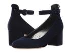 Vaneli Zada (navy Velvet) Women's 1-2 Inch Heel Shoes
