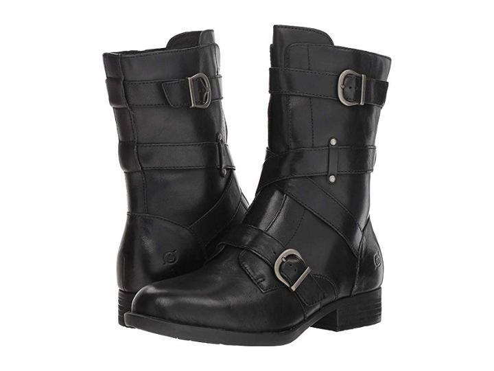 Born Portia (black Full Grain) Women's Pull-on Boots