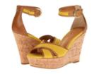 Franco Sarto Raina (bright Yellow) Women's Wedge Shoes