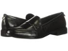 Calvin Klein Amaya (black Varnished Crackled) Women's Shoes