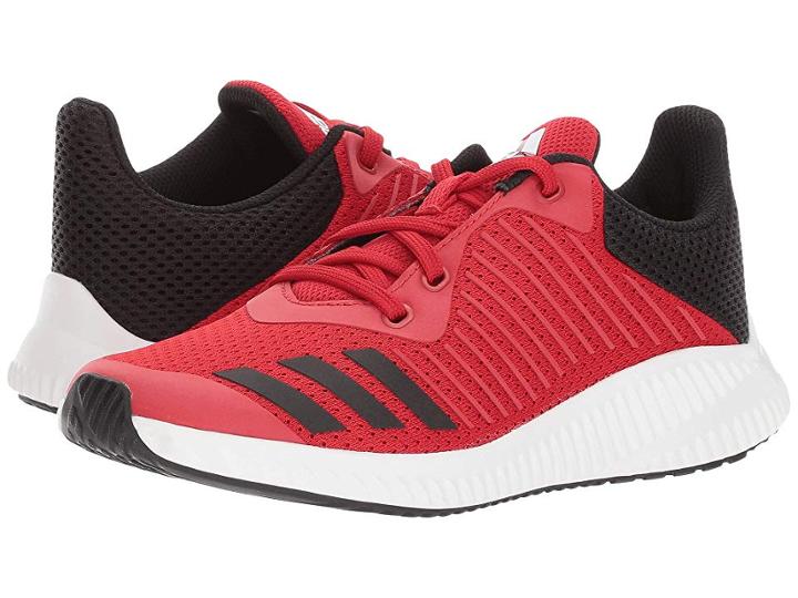 Adidas Kids Fortarun K (little Kid/big Kid) (scarlet/core Black/footwear White) Boys Shoes