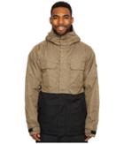 686 Moniker Insulated Jacket (khaki Melange Color Block) Men's Coat