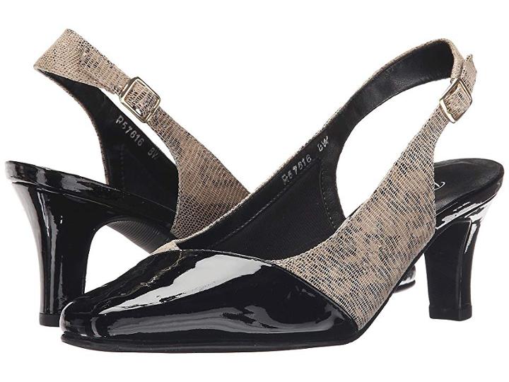 Walking Cradles Ramona (taupe/gold Lizard Print) Women's  Shoes