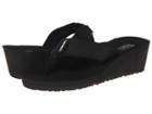 Teva Mush Mandalyn Wedge 2 (motif Black Out) Women's Wedge Shoes