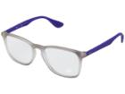 Ray-ban 0rx7074 (violet Gradient/rubber) Fashion Sunglasses