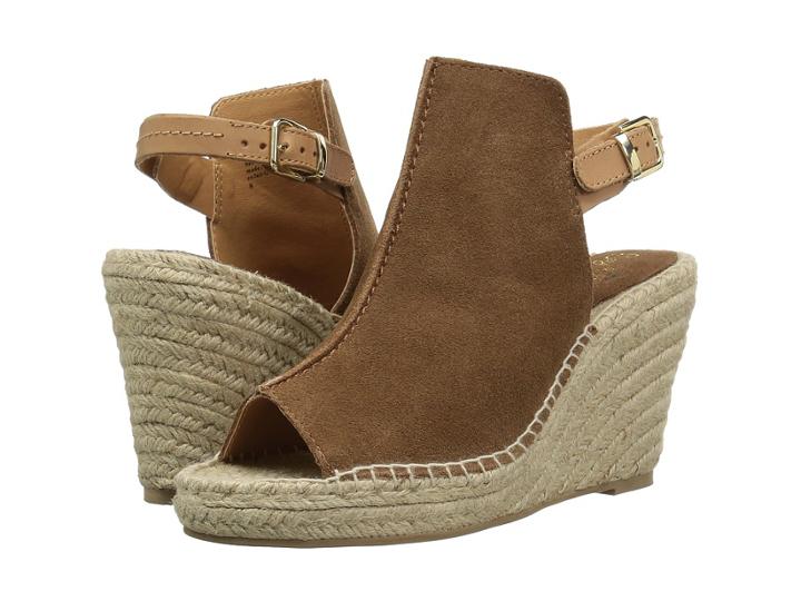Seychelles Charismatic (cognac Suede) Women's Wedge Shoes